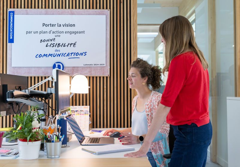 Échanges entre collaborateurs - Desmazières