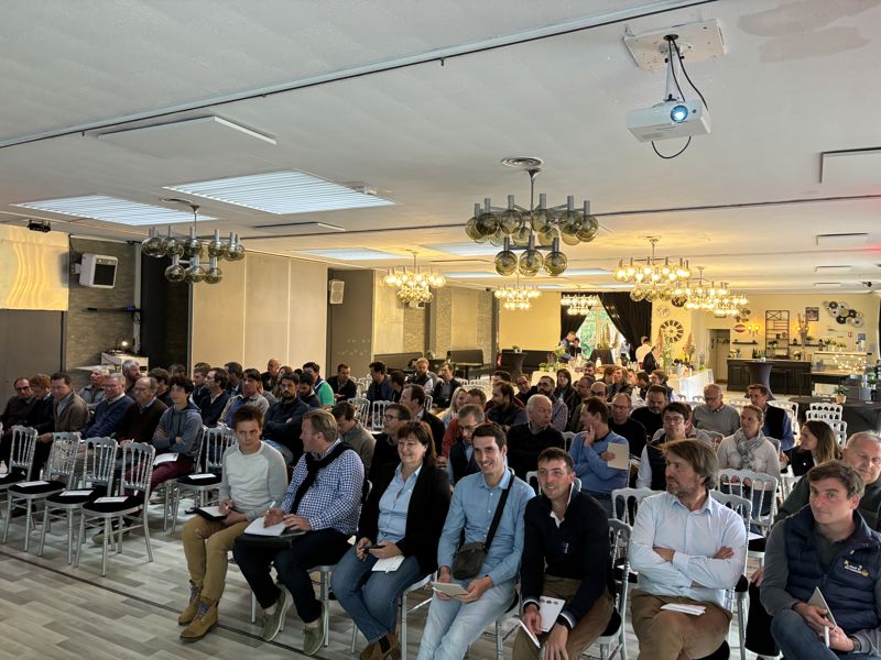 la team Desmazières et leurs producteurs