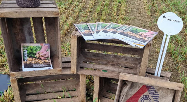 Salon Terres innovation avec la participation de Desmazières