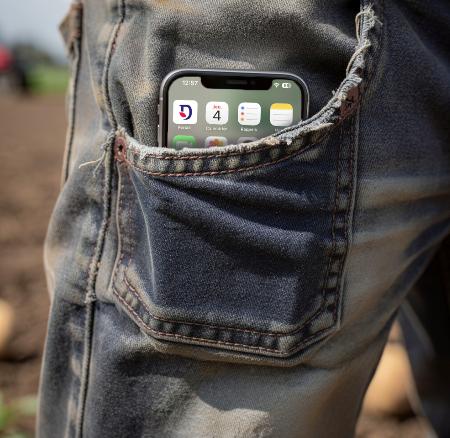 Poche Maquette Iphone